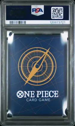 2025 One Piece OP11 EN Manga Alternate Art #118 Monkey D. Luffy PSA 10 GEM MINT - Image 2
