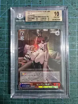 2025 AZUR LANE VOL.2 WEISS SCHWARZ JAPANESE #AZLS119075S HINDENBURG BGS 10 - Image 1