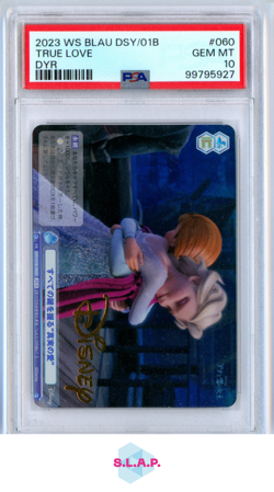 TRUE LOVE DYR WEISS SCHWARZ BLAU DISNEY CHARACTERS 2023 060 PSA 10 - Image 1
