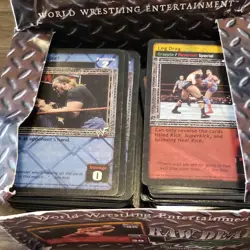 WWE Raw Deal CCG Velocity Mixed Card Lot - Image 2
