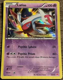 Latias Holo - XY Kit Latios&t Latias - 30/30 - Pokemon TCG Card HP (See Photo) L - Image 1