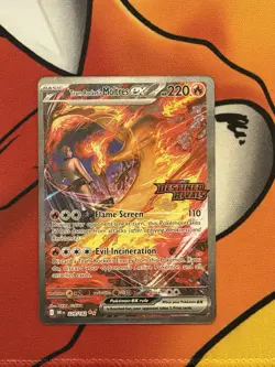 Team Rocket's Moltres ex - (Destined Rivals Stamp) 229/182 Miscellaneous Cards & - Image 3