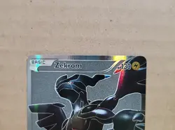 Pokemon Zekrom Full Art NM Holo Card Black & White 114/114 English PLAYED - Image 3