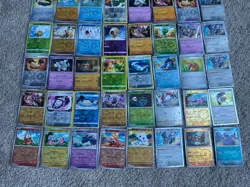 POKEMON HOLO REVERSE HOLO LOT 380 CARDS - Image 3