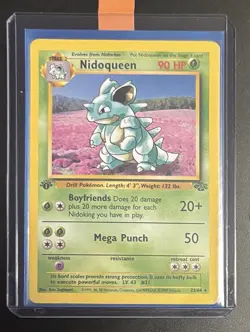 Pokemon 1st Edition Nidoqueen Jungle 23/64 Rare Card TCG non-holo - Image 2