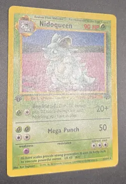 Pokemon 1st Edition Nidoqueen Jungle 23/64 Rare Card TCG non-holo - Image 3