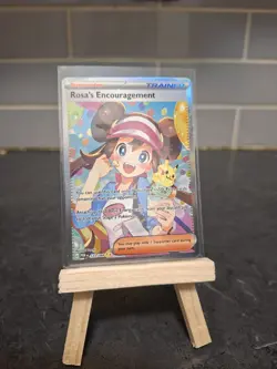 POKEMON TCG NM ROSA’S ENCOURAGEMENT SIR 115/080 Perfect Order Chase Card New - Image 2