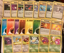 Lot of 44 Near Mint Vintage WOTC Pokemon Cards - Image 1