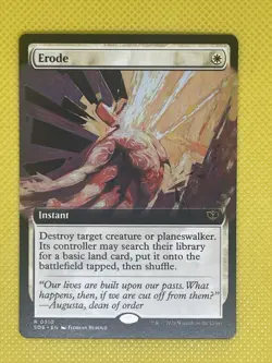 MTG Secrets of Strixhaven-Erode Extended Art Reg R0310 - Image 1