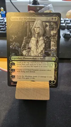 MTG Sorin The Mirthless Promo Foil (Mkm Nm/ex) - Image 1