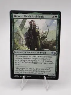 MTG Dionus, Elvish Archdruid (Anime) [Foundations Jumpstart] Near Mint Magic - Image 1