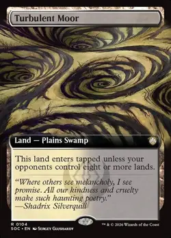 Turbulent Moor-Secrets Of Strixhaven Commander-Extended Art-Regular-104-NM - Image 1
