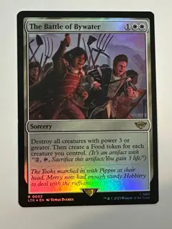 MTG LOTR The Battle of Bywater Foil NM - Image 1