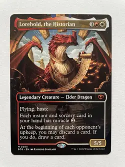 MTG Lorehold, the Historian BORDERLESS 0284 SOS - Image 1