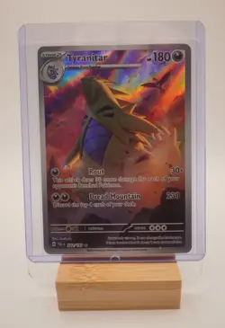 Tyranitar 222/193 - Paldea Evolved (Holo) Illustration Rare (NM) Pokemon Card - Image 1