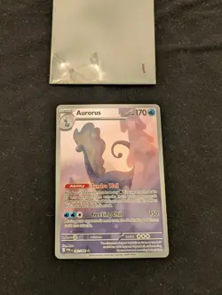 Pokemon TCG Aurorus 092/088 Holo Perfect Order Full Art Mint - Image 1