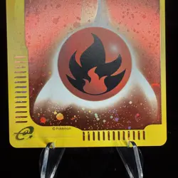 2002 Pokemon Japanese Fire Energy Holo McDonald's (Near Mint) Pokemon Card - Image 5