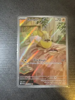 Pokemon TCG - Phantasmal Flames - Yamper - 099/094 Illustration Rare - Image 1