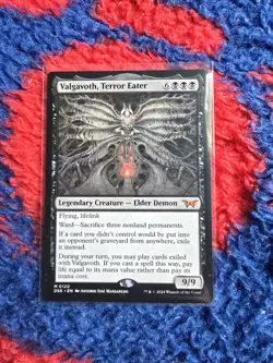 MTG Magic Valgavoth, Terror Eater DSK Pack Fresh Mythic RARE 1x - Image 1