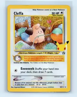 Pokemon tcg Celebrations: Classic Collection Cleffa Lightly played - Image 1