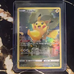 Pokemon Pikachu GG30/GG70 Crown Zenith Galarian Gallery Ultra Rare Holo - Image 1