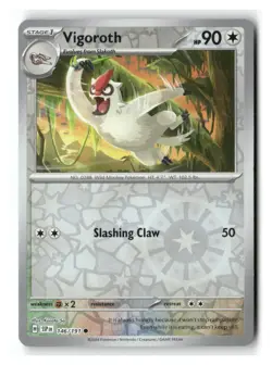 Vigoroth 146/191 Common Reverse Holo Surging Sparks Pokemon Near Mint - Image 1