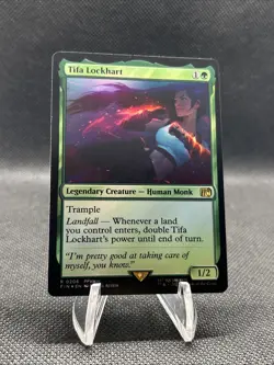 Tifa Lockhart #206 (Foil) (NM) Final Fantasy FIN Magic MTG - Image 1