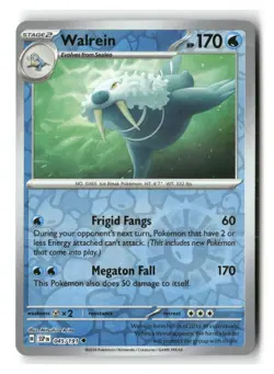 Walrein 045/191 Uncommon Surging Sparks Pokemon Reverse Holo Near Mint - Image 1