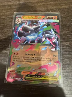 Mega Charizard X ex 13/94 Phantasmal Flames Double Rare Pokemon TCG - Image 1