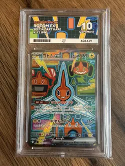 ACE 10 Rotom ex SAR 112/080 AR Japanese Pokemon Card M2 Inferno X - Image 1