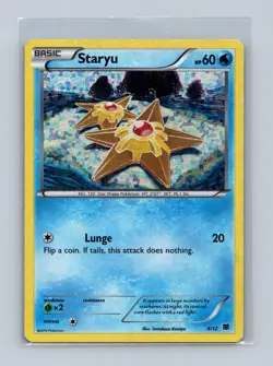 Staryu 004/012 Holo Promo McDonald's Promos 2015 Pokemon Holo Lightly Played - Image 1