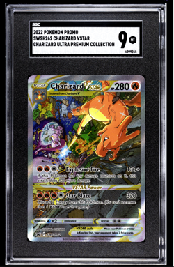 Charizard VSTAR SWSH262 SGC 9 Full Art Ultra Premium Collection Pokemon TCG - Image 3