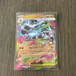 Pokemon TCG * Phantasmal Flames * 13/94 Mega Charizard X ex Double Rare ex * NM - Image 1