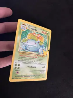 Venusaur 15/102 Celebrations: Classic Collection Holo Pokemon TCG - NM - Image 2