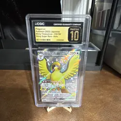 Pokemon TCG Pidgeot EX 335/190 Shiny Treasure EX Shiny Secret Rare Holo 280HP - Image 1