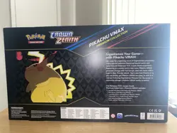 Pokemon Crown Zenith Pikachu VMax Premium Collection Box 7 Booster Packs Sealed - Image 2