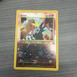 Pokemon TCG Entei Wizards Black Star Promos 34 Holo Promo Promo - Image 1