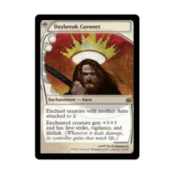 WOTC MtG Future Sight Daybreak Coronet (R) EX - Image 1