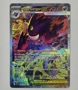 2026 Pokemon Ascended Heroes Mega Gengar ex Special Illustration Rare #284/217 - Image 1