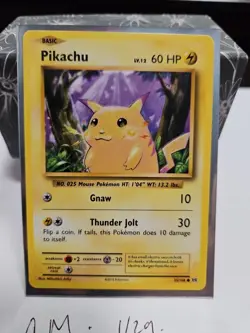 2018 Pokemon TCG Pikachu XY Evolutions 35/108 Regular Common - Image 1