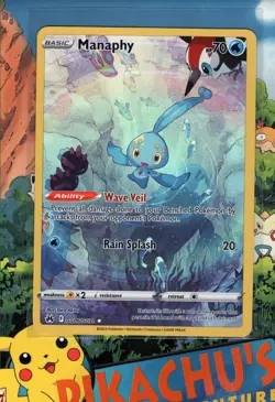 Pokemon TCG Manaphy GG06/GG70 Crown Zenith Galarian Gallery NM/M - Image 1