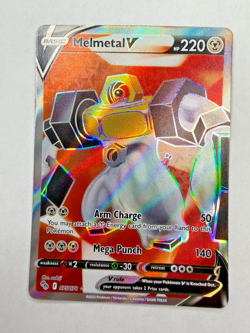 Pokemon TCG NM Melmetal V (Full Art) 075/078 Pokemon GO Holo 2022 - Image 2