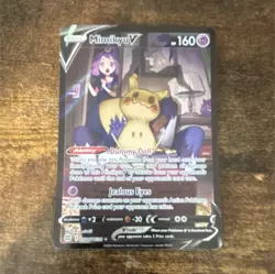 Pokemon Mimikyu V TG16/TG30 Brilliant Stars Ultra Rare Holo 160 HP - Image 1