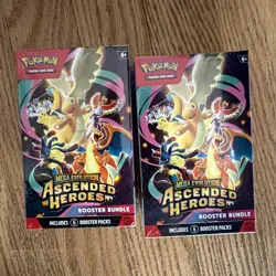 Two (2) Pokemon TCG: Ascended Heroes Booster Bundles - Image 1