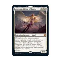 WOTC MtG Commander Legends Akroma, Vision of Ixidor (MR) NM - Image 1