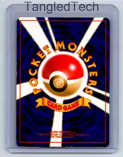 Pokemon Recycle Energy Gold, Silver, to a New World Vintage Old Back Japanese LP - Image 2