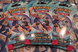 [LOT of 3] Journey Together - Scarlet/Violet Pokemon TCG (Hao + Zacian Art) New - Image 1
