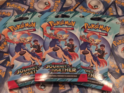 [LOT of 3] Journey Together - Scarlet/Violet Pokemon TCG (Hao + Zacian Art) New - Image 2