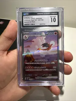 CGC 10 Gem Mint Charizard ex 201/165 Pokemon 151 SAR SV2a 2023 Japanese Graded - Image 1