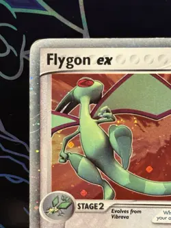 Flygon ex 94/108 Swirl Holo Rare (2007) EX Power Keepers TCG Pokemon Vintage - Image 2